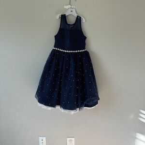 American Princess Navy Blue Formal Dress